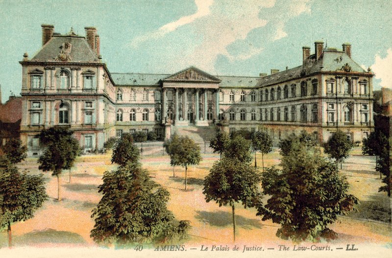 Amiens, Justispalasset av French Photographer