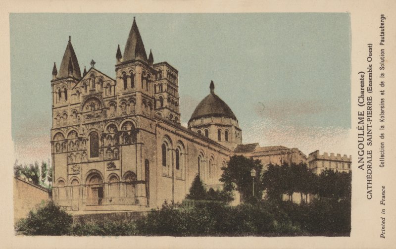 Angouleme, Charente, Saint-Pierre katedral av French Photographer