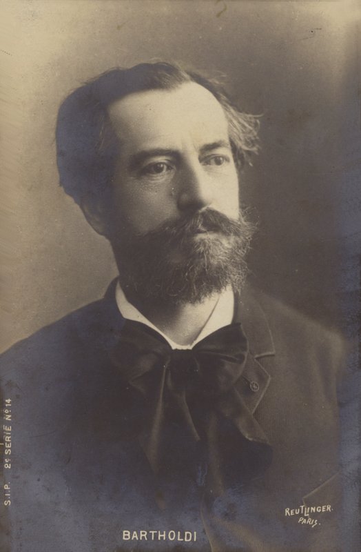 Bartholdi (s/hvitt bilde) av French Photographer