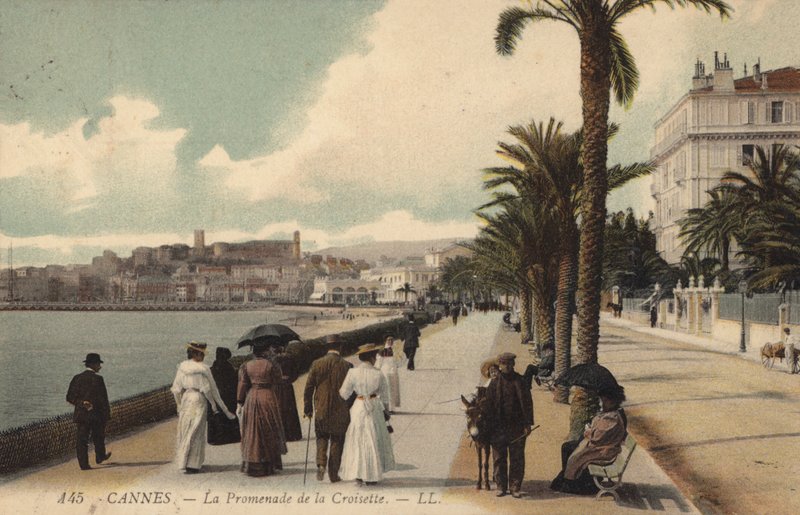 Cannes, Promenade De La Croisette av French Photographer