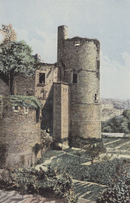 Clisson, Towers and pit av French Photographer