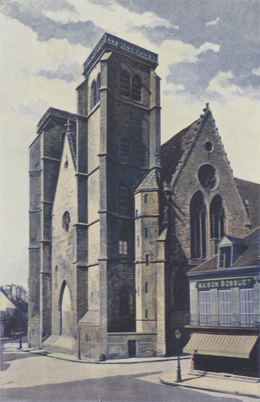 Dijon, Johanneskirken av French Photographer