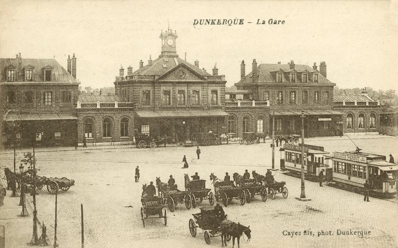 Dunkirk, stasjonen av French Photographer