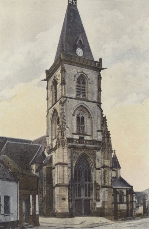 Gamaches, kirke av French Photographer