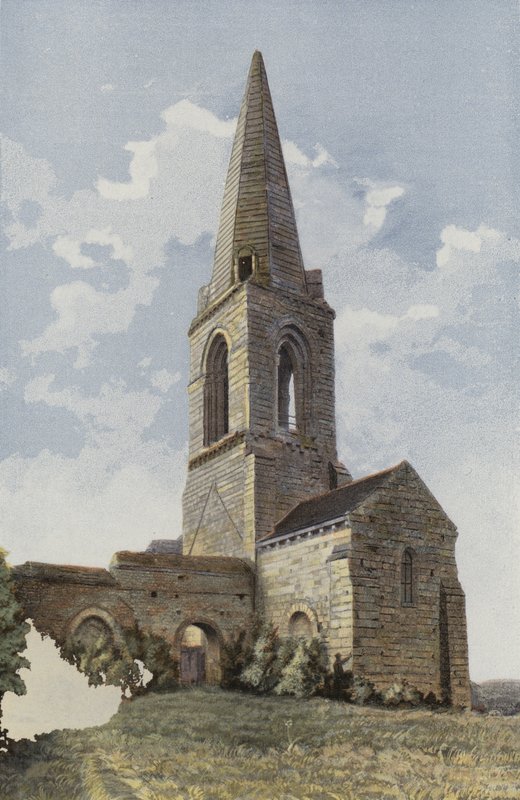 Gennes, St-Eusebe kirke av French Photographer