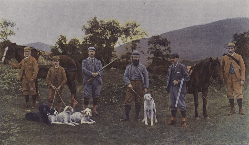 Rypejaktfest i Skottland (fargebilde) av French Photographer