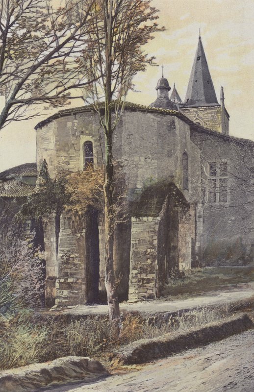 Hagetmau, kirke, Cote de labside av French Photographer