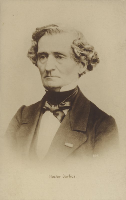 Hector Berlioz , fransk romantisk komponist (1803–1869) av French Photographer