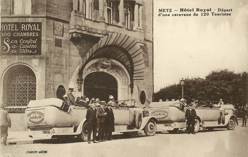 Hotel Royal, Metz, Frankrike (s/hvitt-bilde) av French Photographer