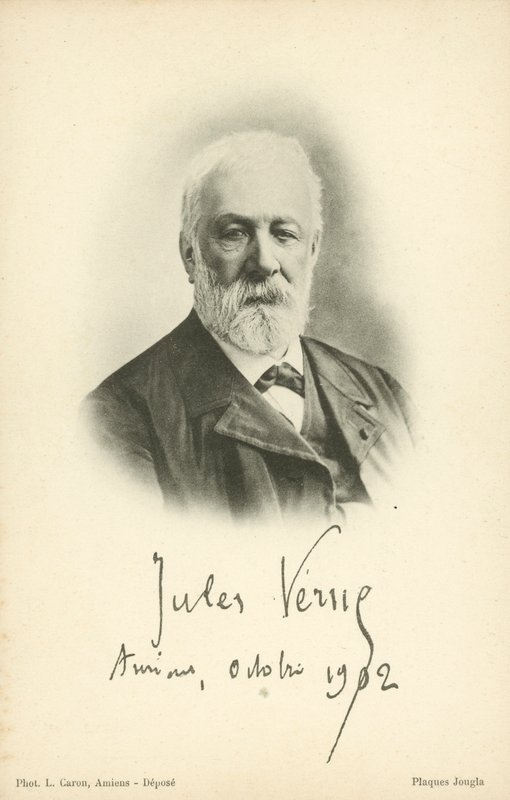 Jules Verne av French Photographer