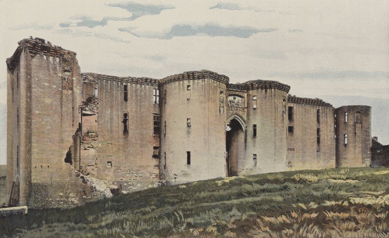 La Ferte-Milon, Slott, Hovedfasade av French Photographer
