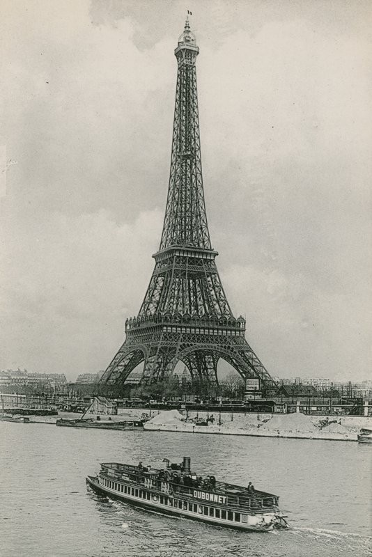 La Tour Eiffel, Eiffeltårnet (fotogravyr) av French Photographer