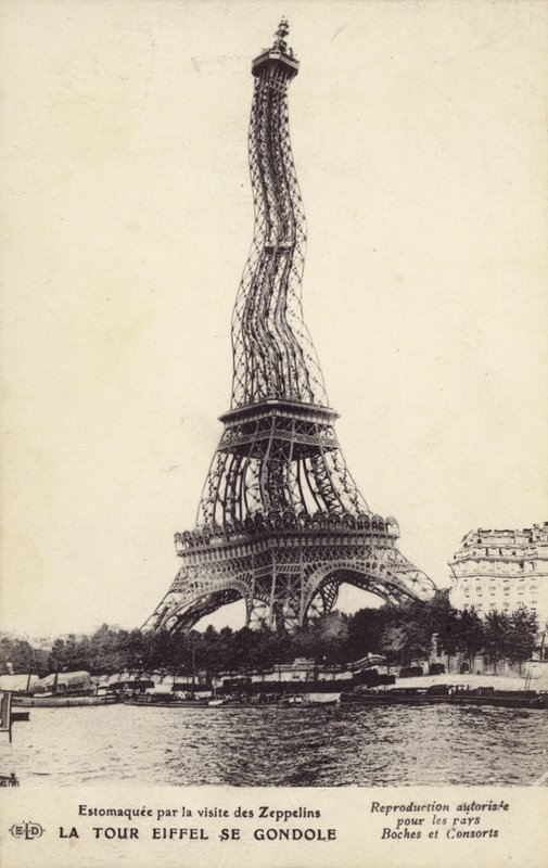 Eiffeltårnet deformeres av French Photographer