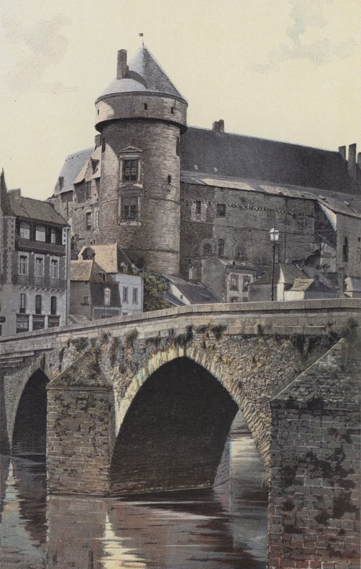 Laval, det gamle slottet av French Photographer