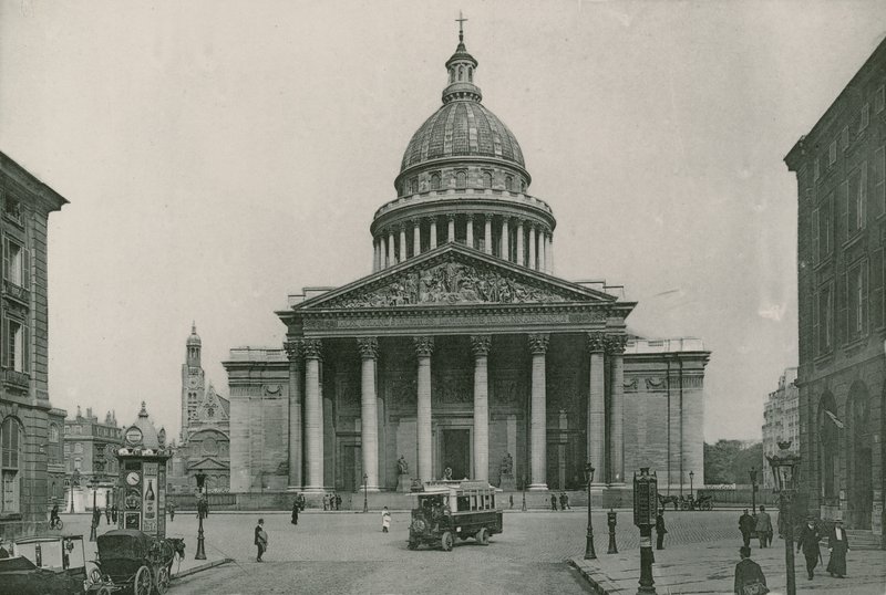 Le Pantheon, Pantheon (fotogravyr) av French Photographer