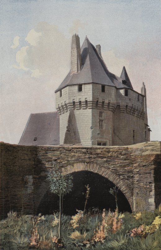 Les Ponts-de-Ce, Chatelet (Gendarmerie) av French Photographer