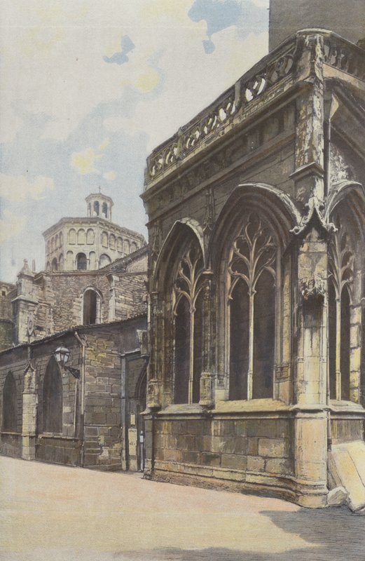 Lyon, St-Paul Church, N Side av French Photographer