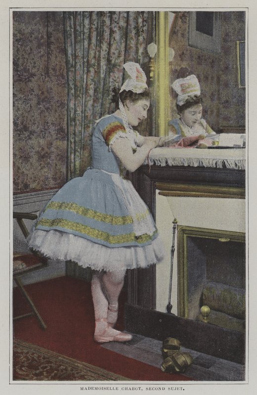 Mademoiselle Chabot, andre motiv (fargebilde) av French Photographer