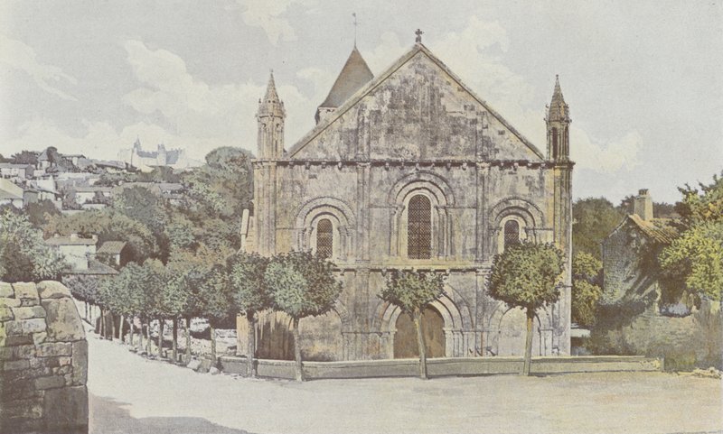 Melle, Saint-Hilaire kirke, Ensemble O av French Photographer