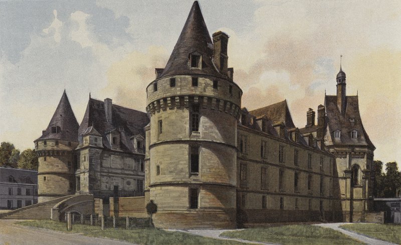 Mesnieres, slott av French Photographer
