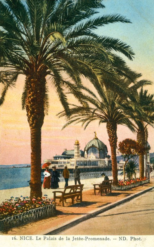 Nice, The Palace Of The Jetee Promenade av French Photographer
