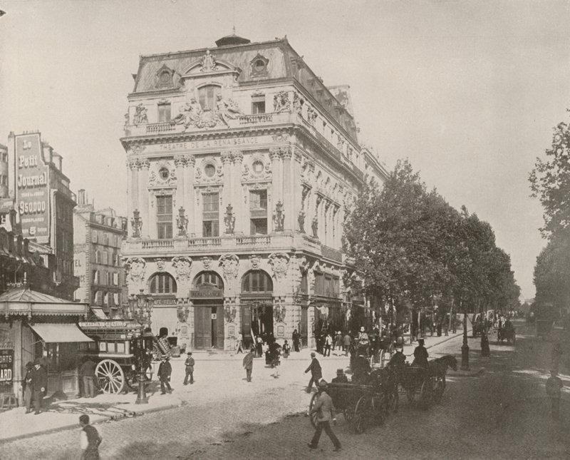 Paris: Renessansens teater (s/hvitt bilde) av French Photographer