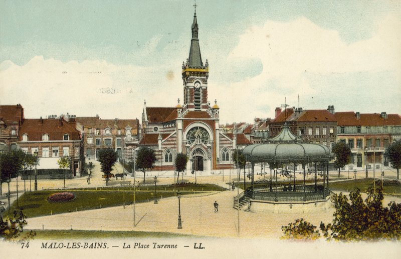 Place Turenne, Malo-les-Bains (fargebilde) av French Photographer