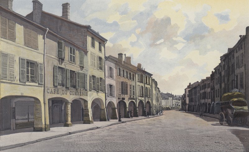 Remiremont, The High Street av French Photographer