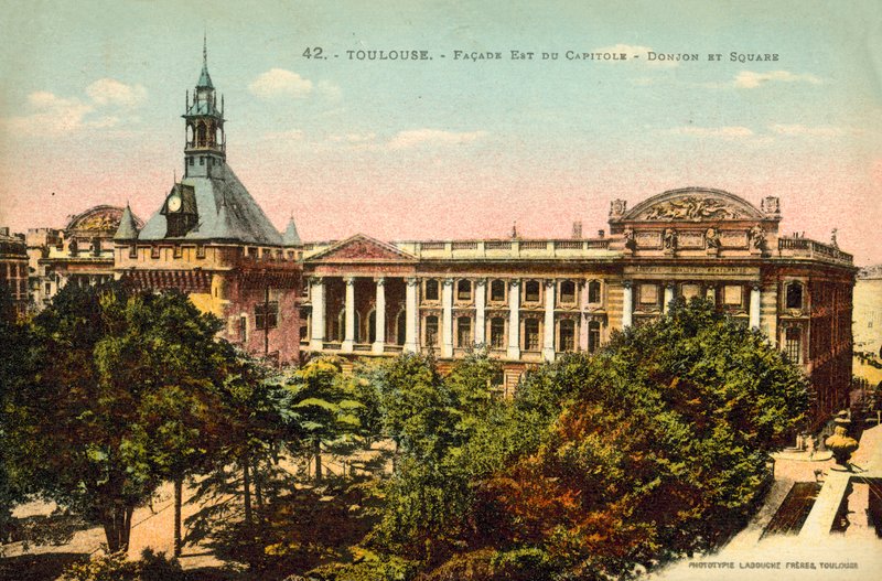 Toulouse, Capitol, Dungeon, Square av French Photographer