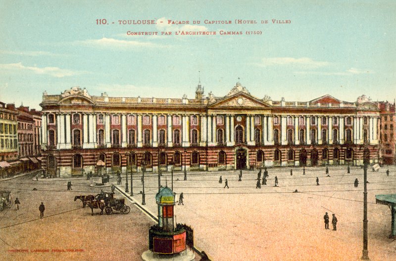 Toulouse, Capitol, Rådhuset av French Photographer
