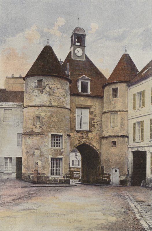 Tournan, gammelt slott (nåværende rådhus) av French Photographer