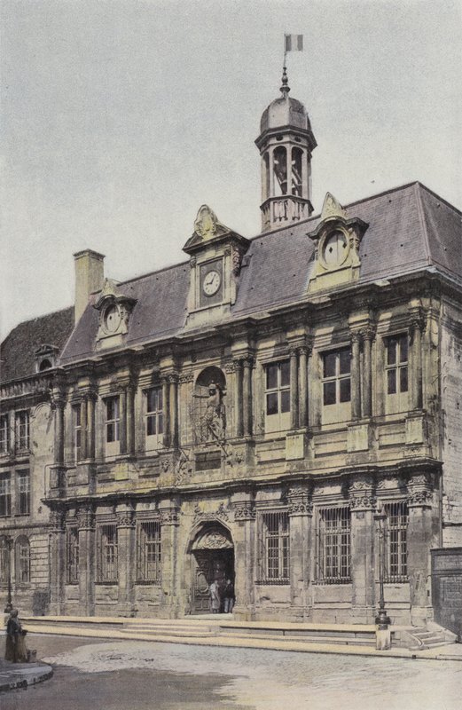 Troyes, rådhuset av French Photographer
