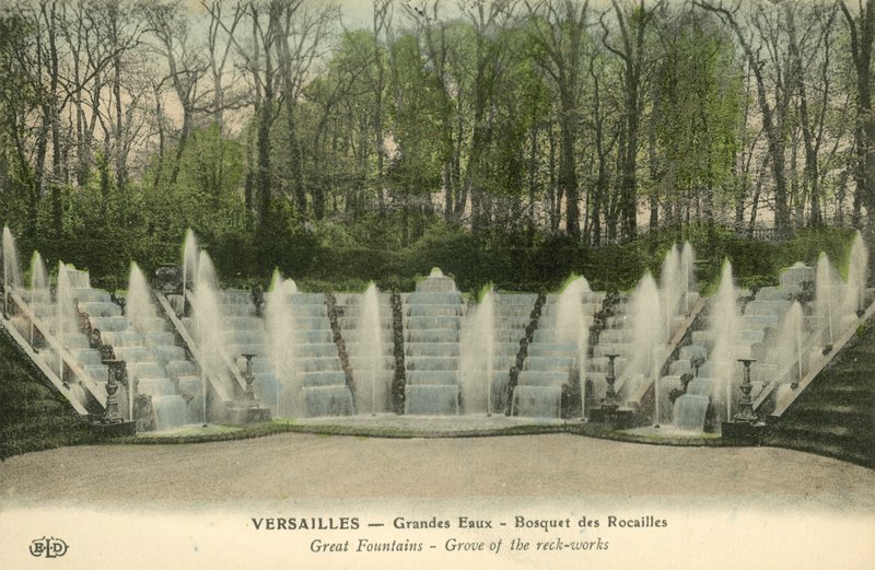 Versailles, Grand Eaux, Grove Of Rockeries av French Photographer