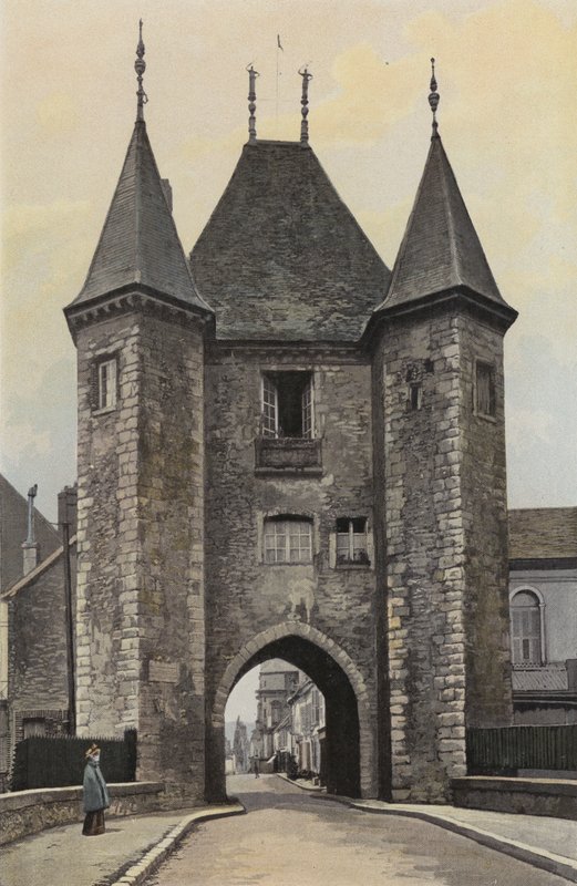 Villeneuve-sur-Yonne, Porte de Joigny av French Photographer