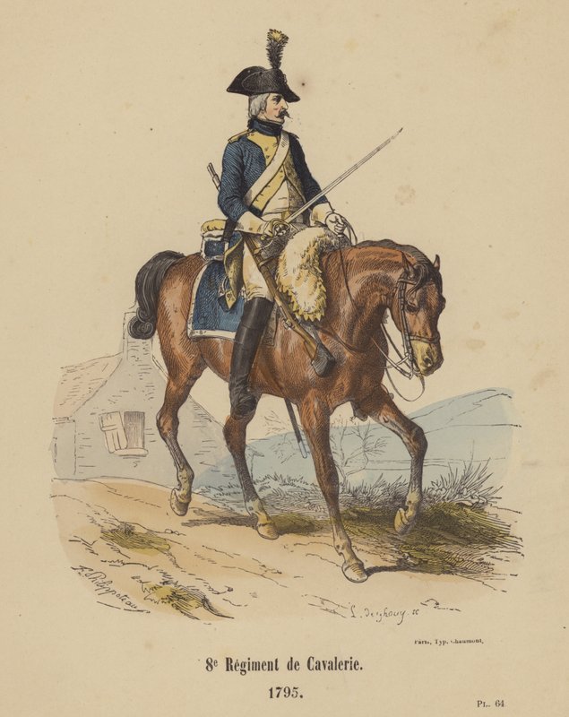 8. kavaleriregiment av French School