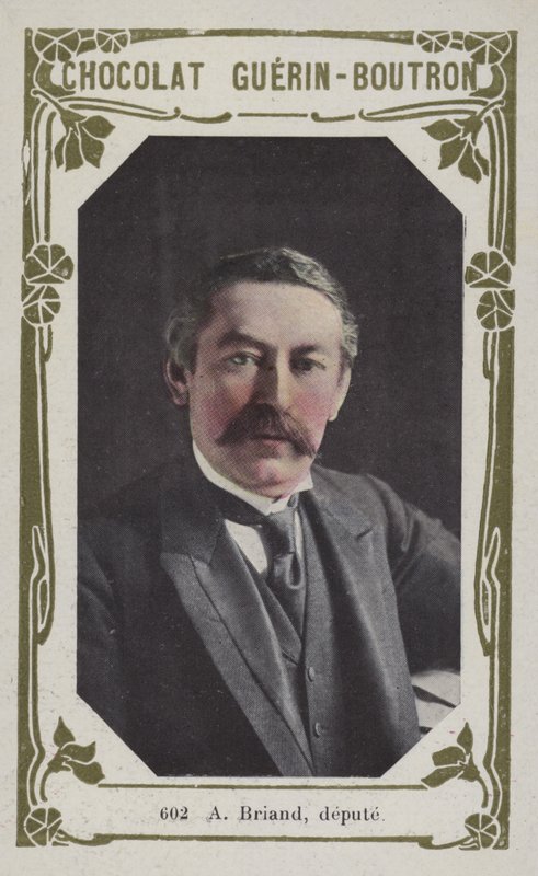 En Briand, stedfortreder (farget bilde) av French School