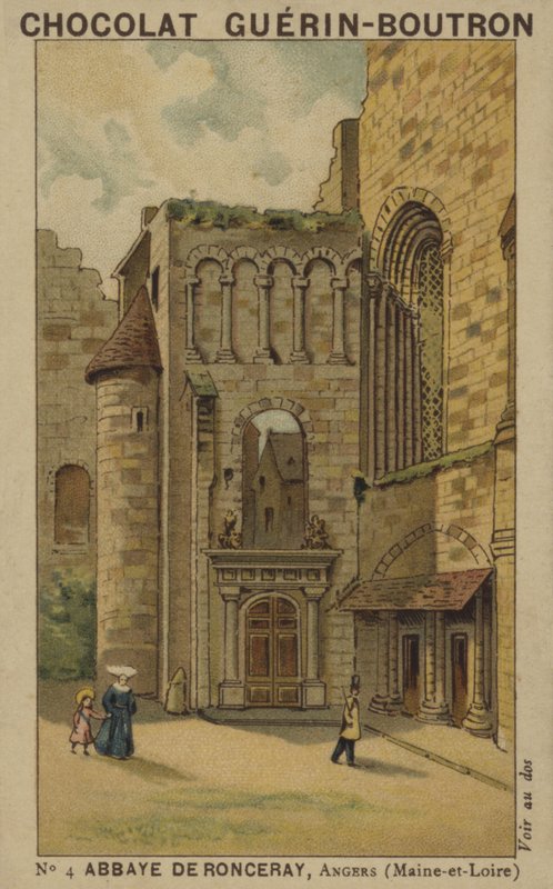 Abbey of Ronceray, Angers, Maine-et-Loire av French School