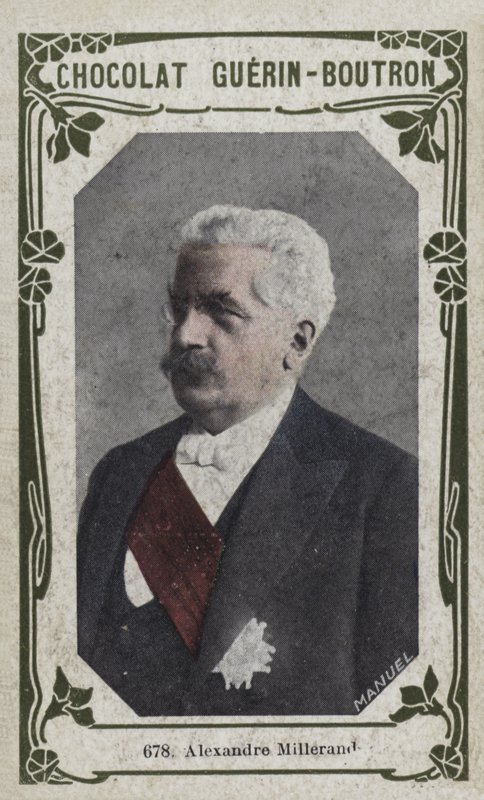 Alexandre Millerand (farget bilde) av French School