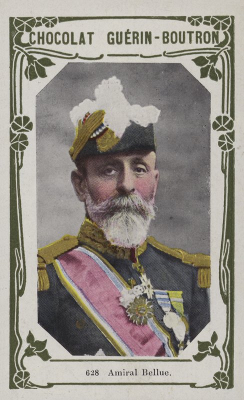 Admiral Bellue (farget bilde) av French School