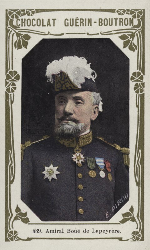 Admiral Boue de Lapeyrere (farget bilde) av French School