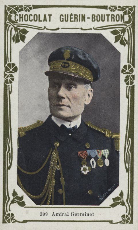 Amiral Germinet (farget bilde) av French School