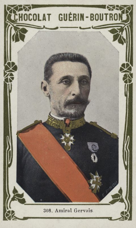 Amiral Gervais (farget bilde) av French School