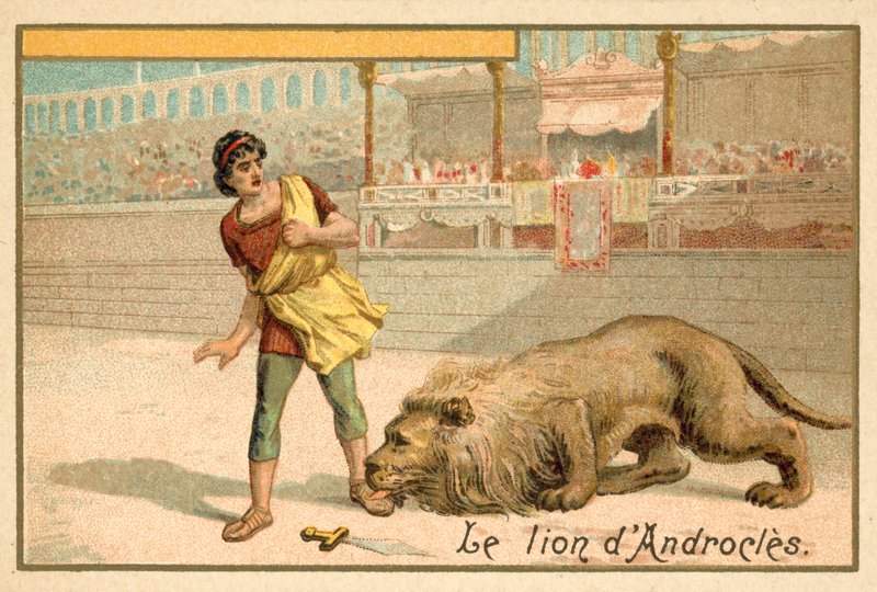 Androcles og løven av French School
