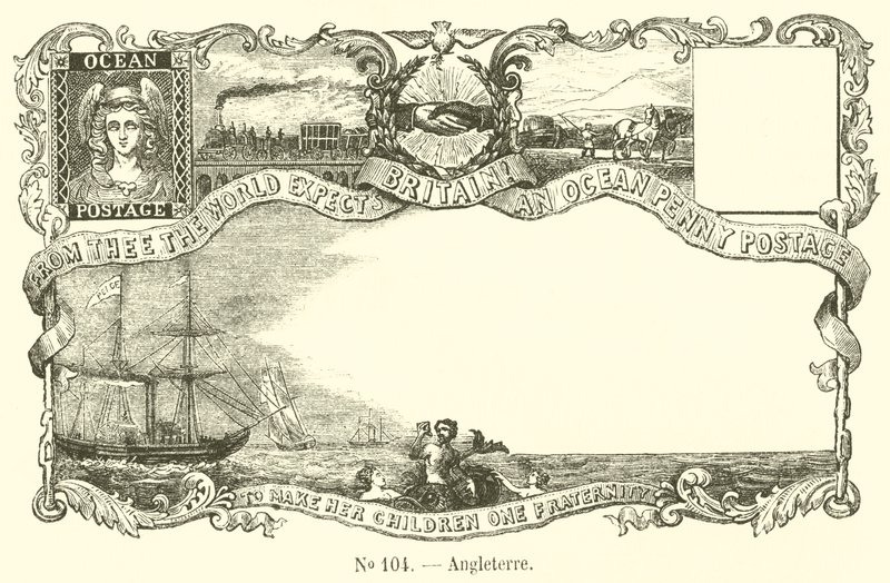 Angleterre (gravering) av French School
