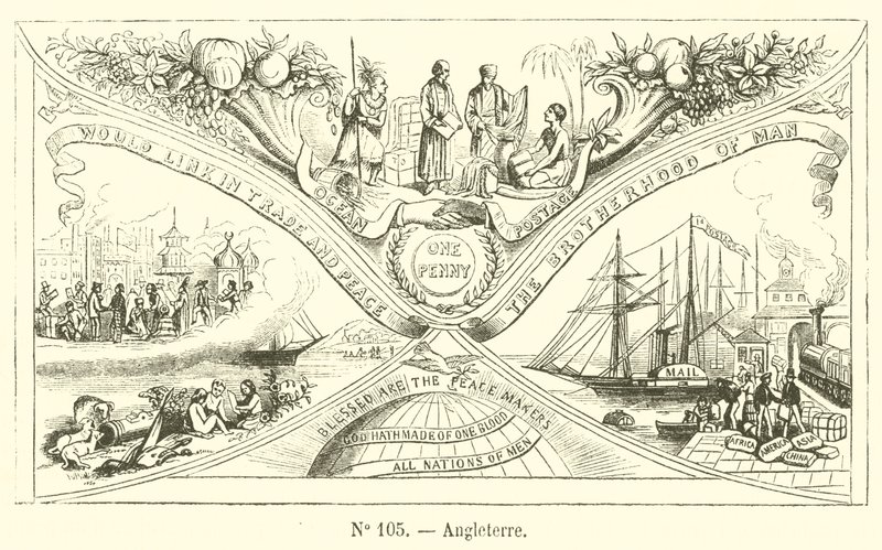 Angleterre (gravering) av French School