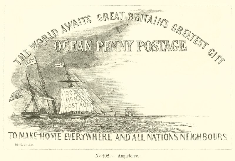 Angleterre (gravering) av French School