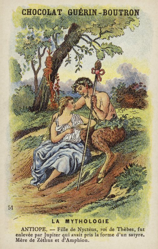 Antiope av French School
