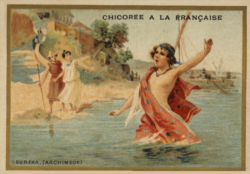 Arkimedes utbryter Eureka! av French School