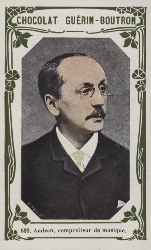 Audran, musikkkomponist (farget bilde) av French School