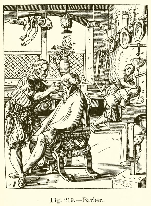 Barber av French School